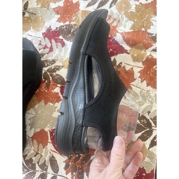 Skechers Arch Fit City Catch Sandals Womens Size 8 Black Slingback Open Toe - Picture 9 of 10